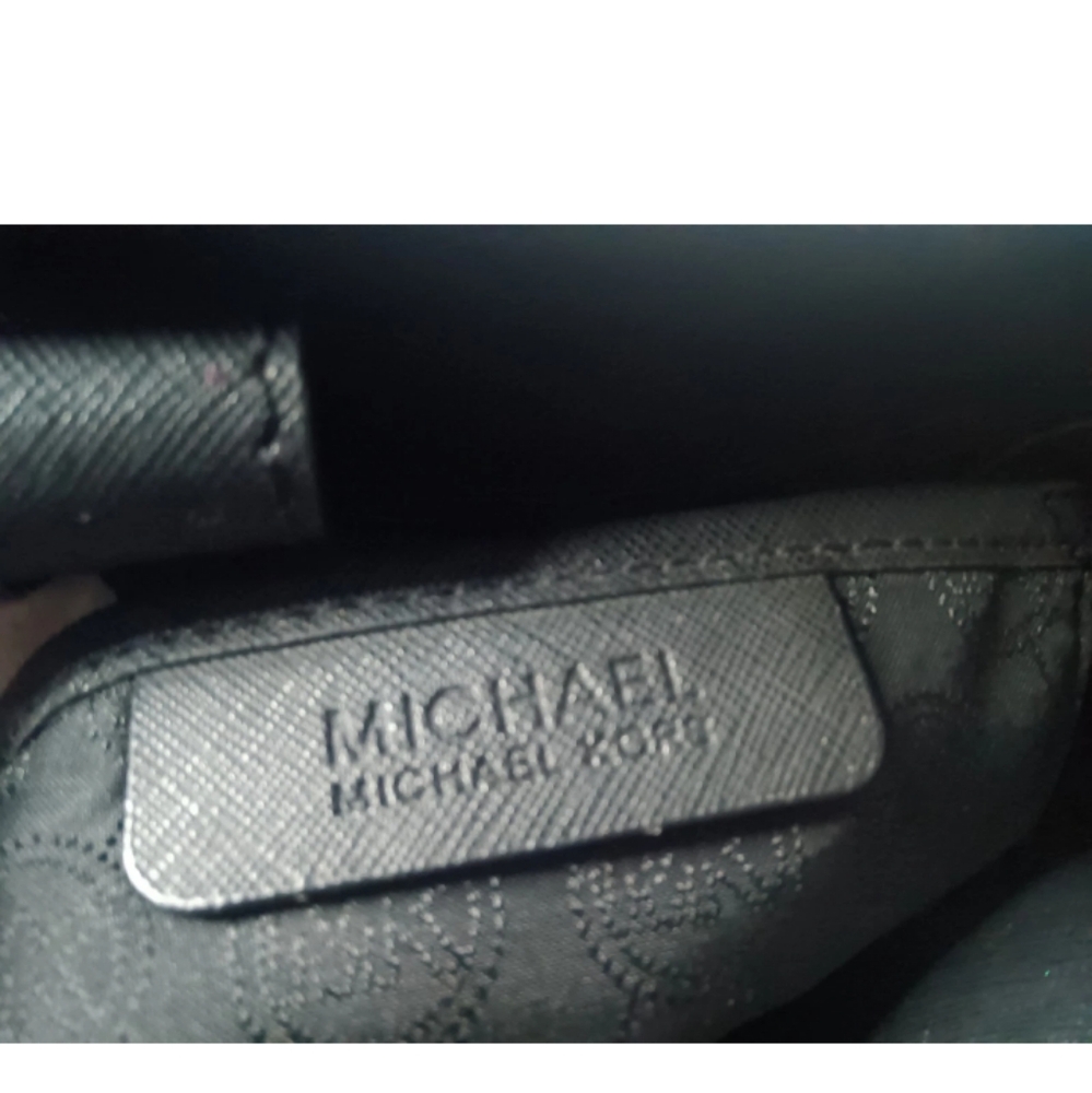 Michael Kors black Saffiano Leather Hamilton East West Studio Handbag Tote - Picture 10 of 12